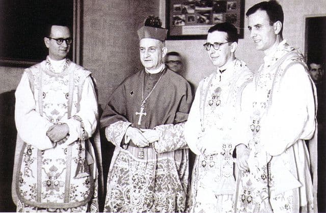 Weihe der ersten drei Priester des Opus Dei, 25. Juni 1944