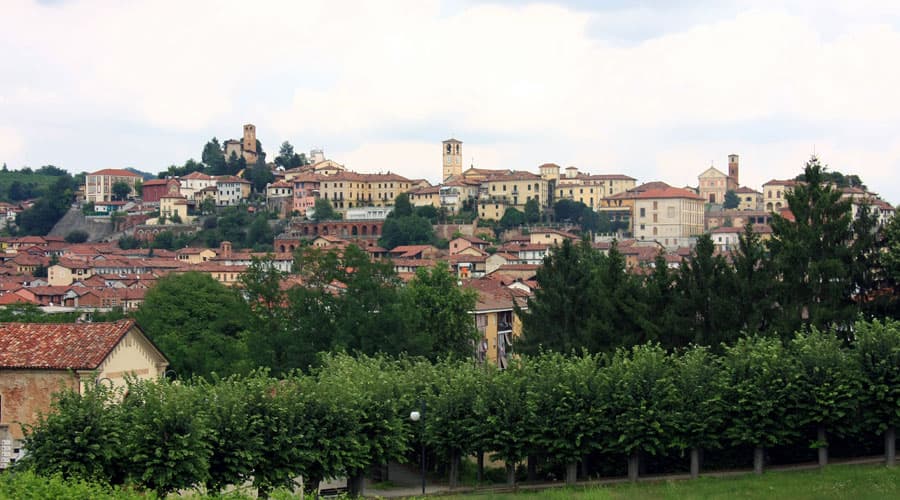Panorama de Castelnuovo Don Bosco, village natal de Joseph Cafasso.