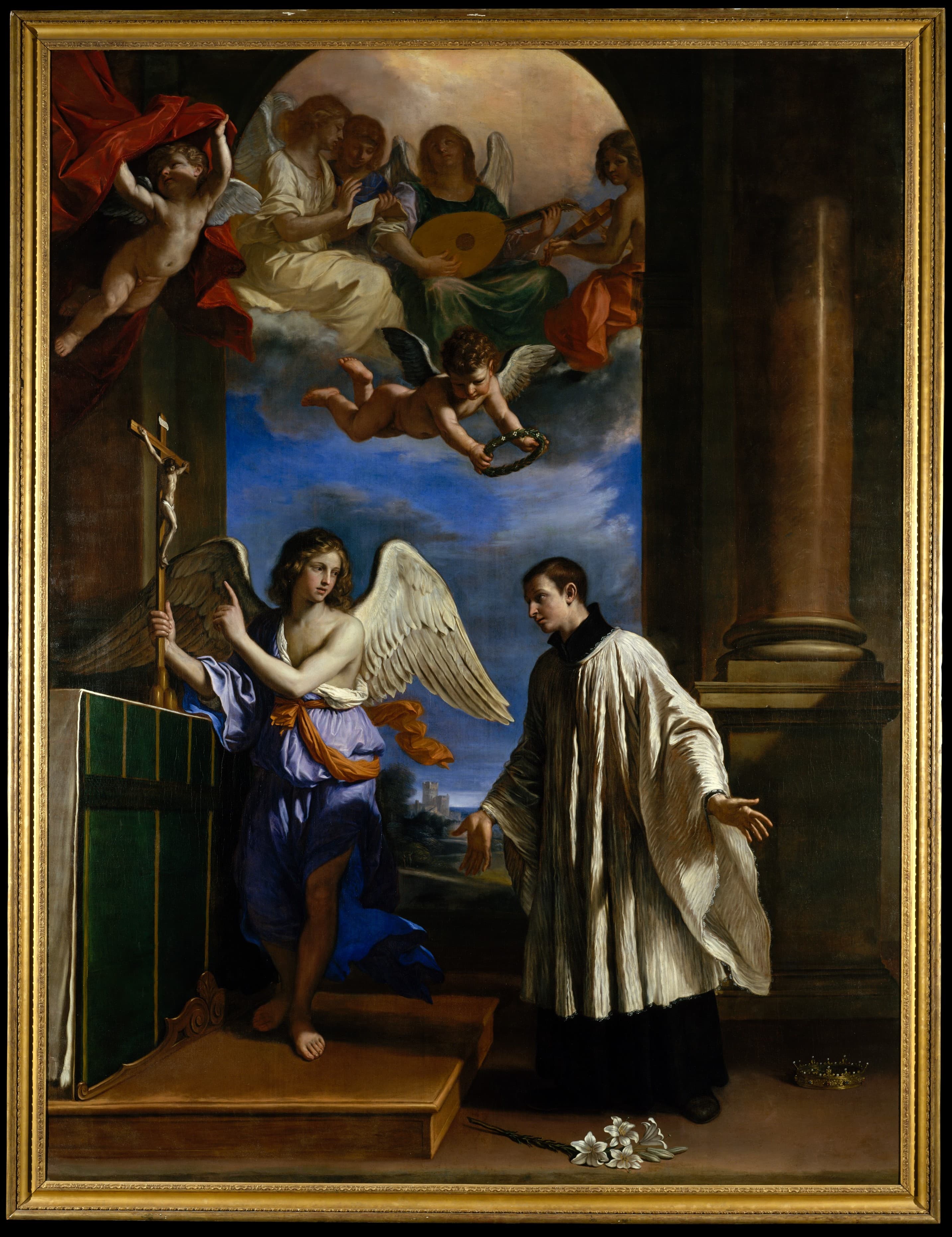 La Vocation de saint Louis de Gonzague, tableau du Guerchin conservé au Metropolitan Museum of Art
