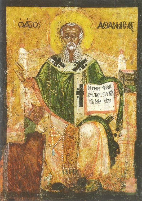 Icône de saint Athanase d'Alexandrie