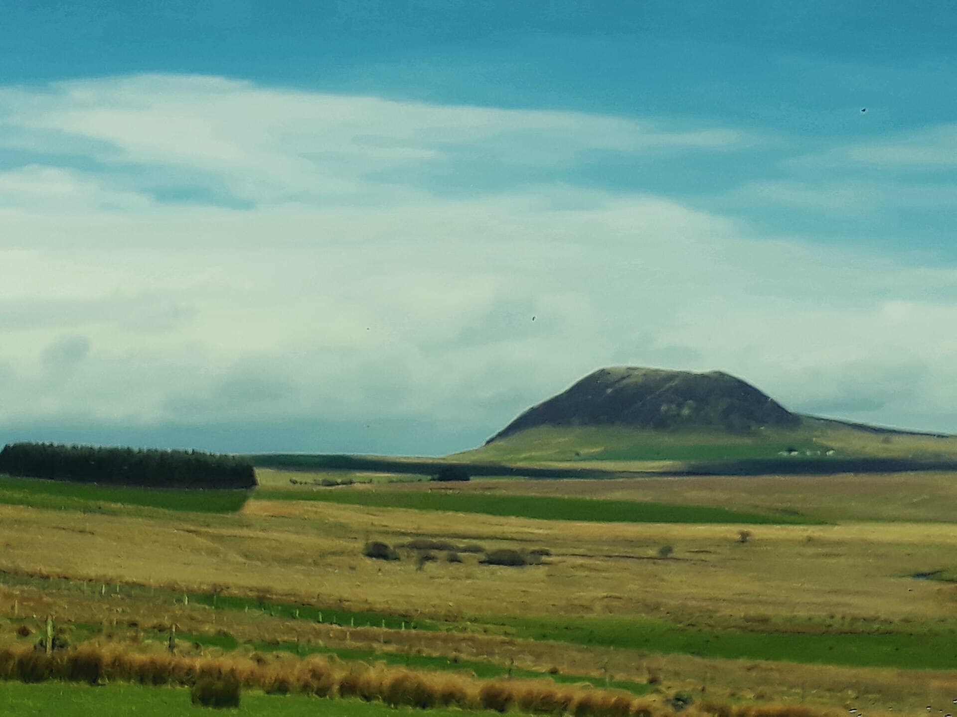 El monte Slemish en el condado de Antrim, Irlanda del Norte