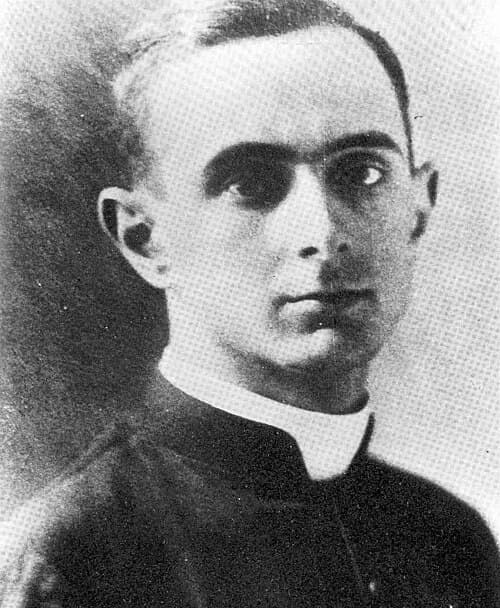 Giovanni Battista Montini, a young priest in 1920