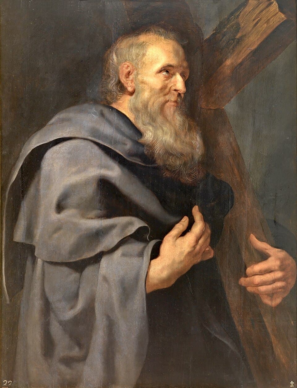 Saint Philippe l'Apôtre portant la croix, peinture de Pierre Paul Rubens conservée au Prado