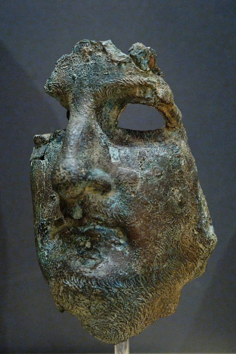 Buste en bronze de l'empereur Néron conservé aux musées du Capitole