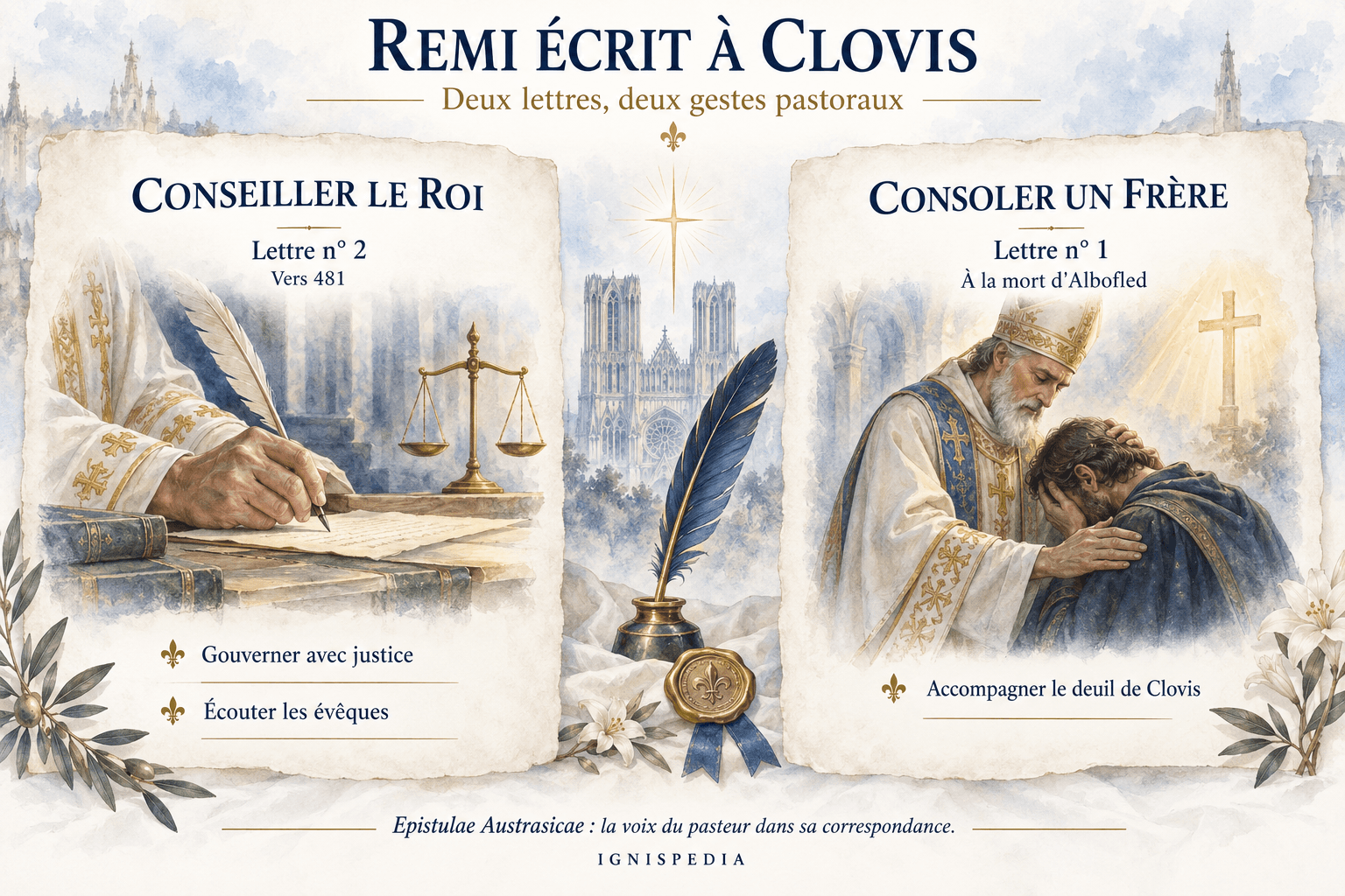 Le due lettere di Remigio a Clodoveo: consigli di governo e consolazione dopo la morte di Albofled