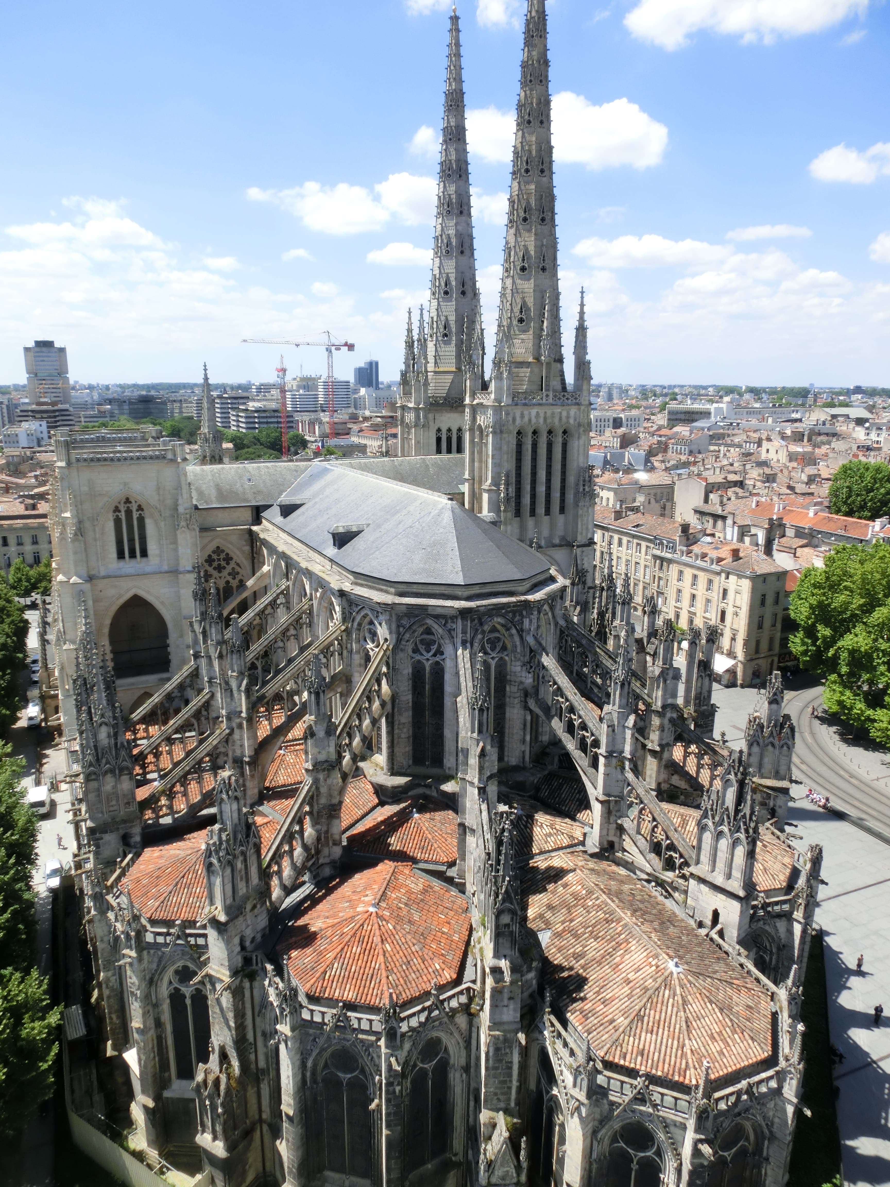 Der Chor der Kathedrale Saint-André in Bordeaux.
