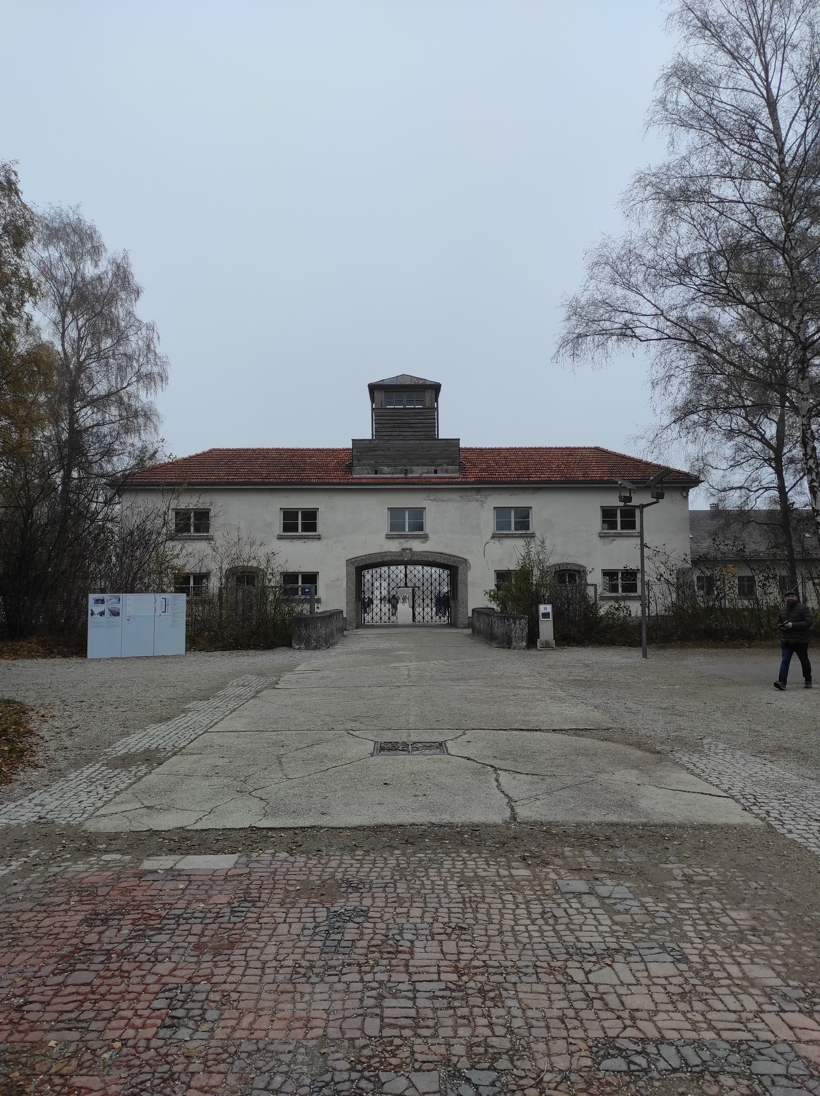Entrance to the Dachau concentration camp