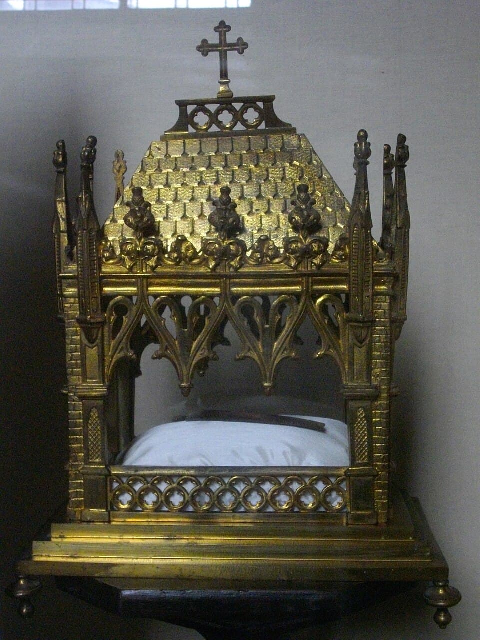 Relicario de san Vicente Ferrer en la catedral Saint-Pierre de Vannes