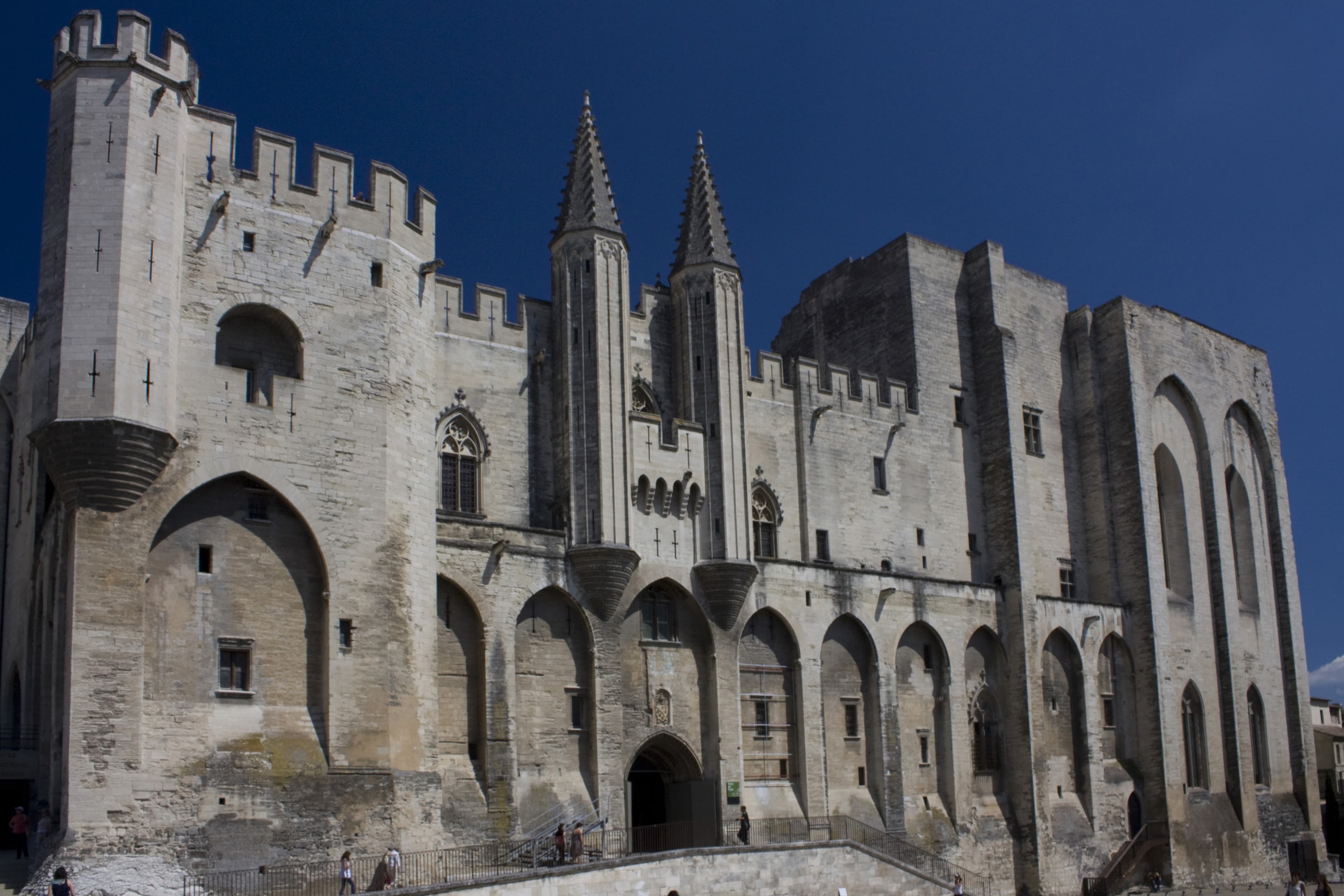 El palacio de los papas de Aviñón
