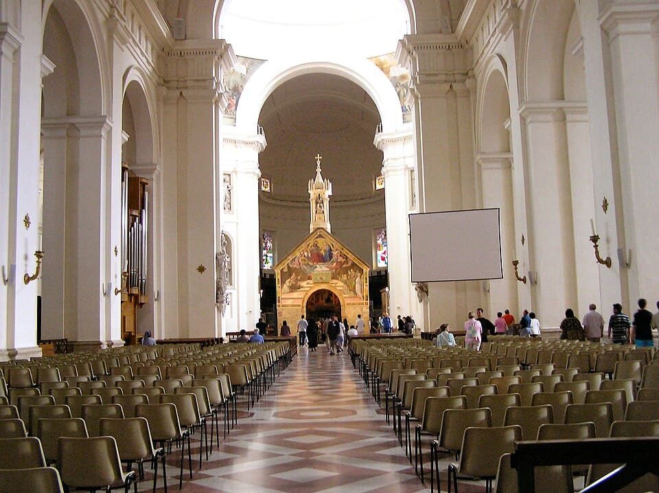 The Portiuncula inside the Basilica of Saint Mary of the Angels in Assisi