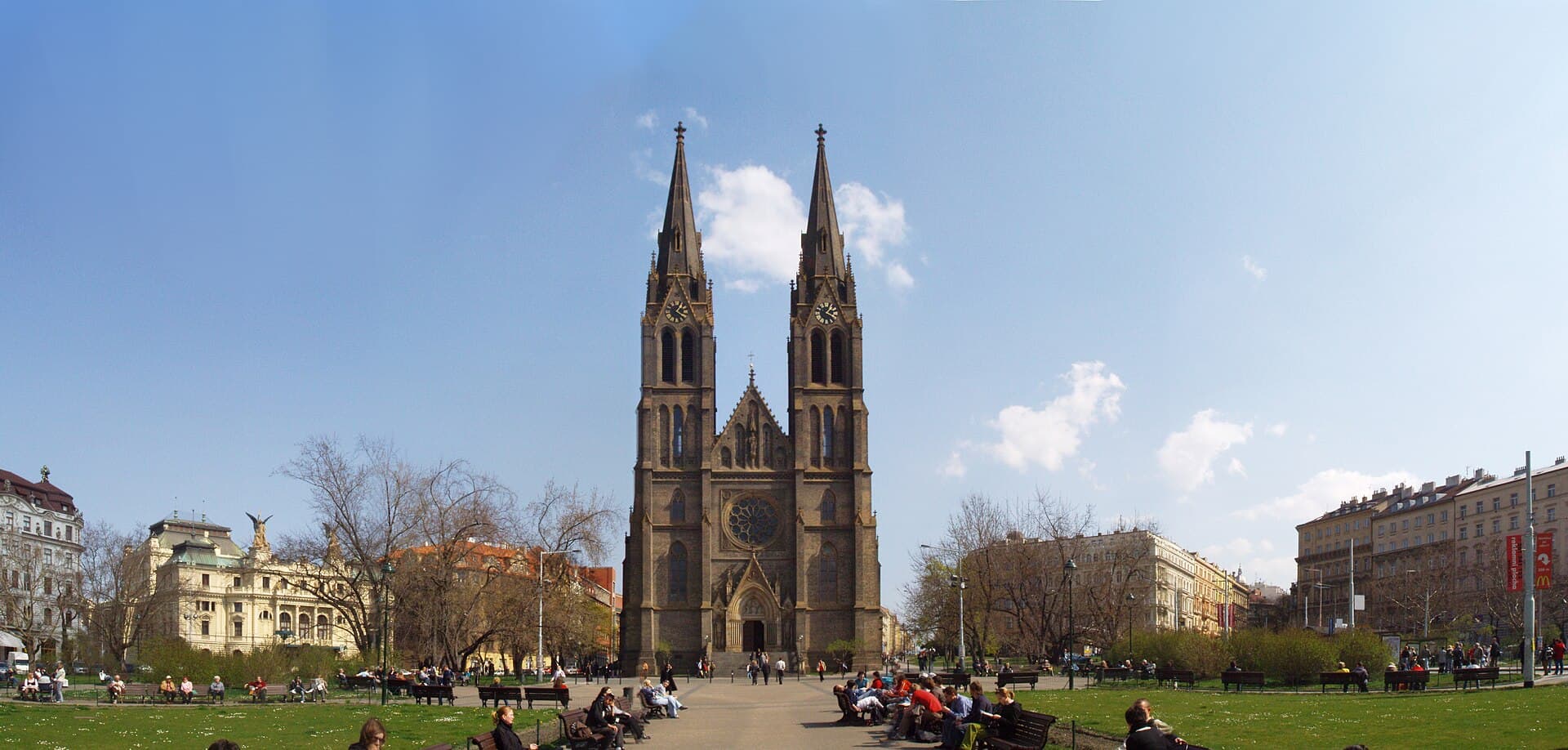 Église Sainte-Ludmila de Prague-Vinohrady