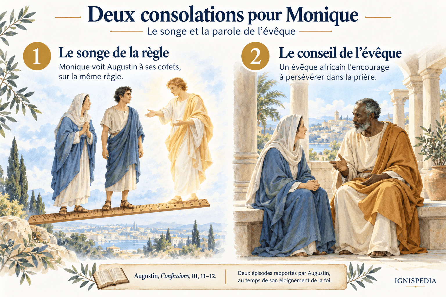 Le songe de Monique et la réponse de l’évêque dans les Confessions