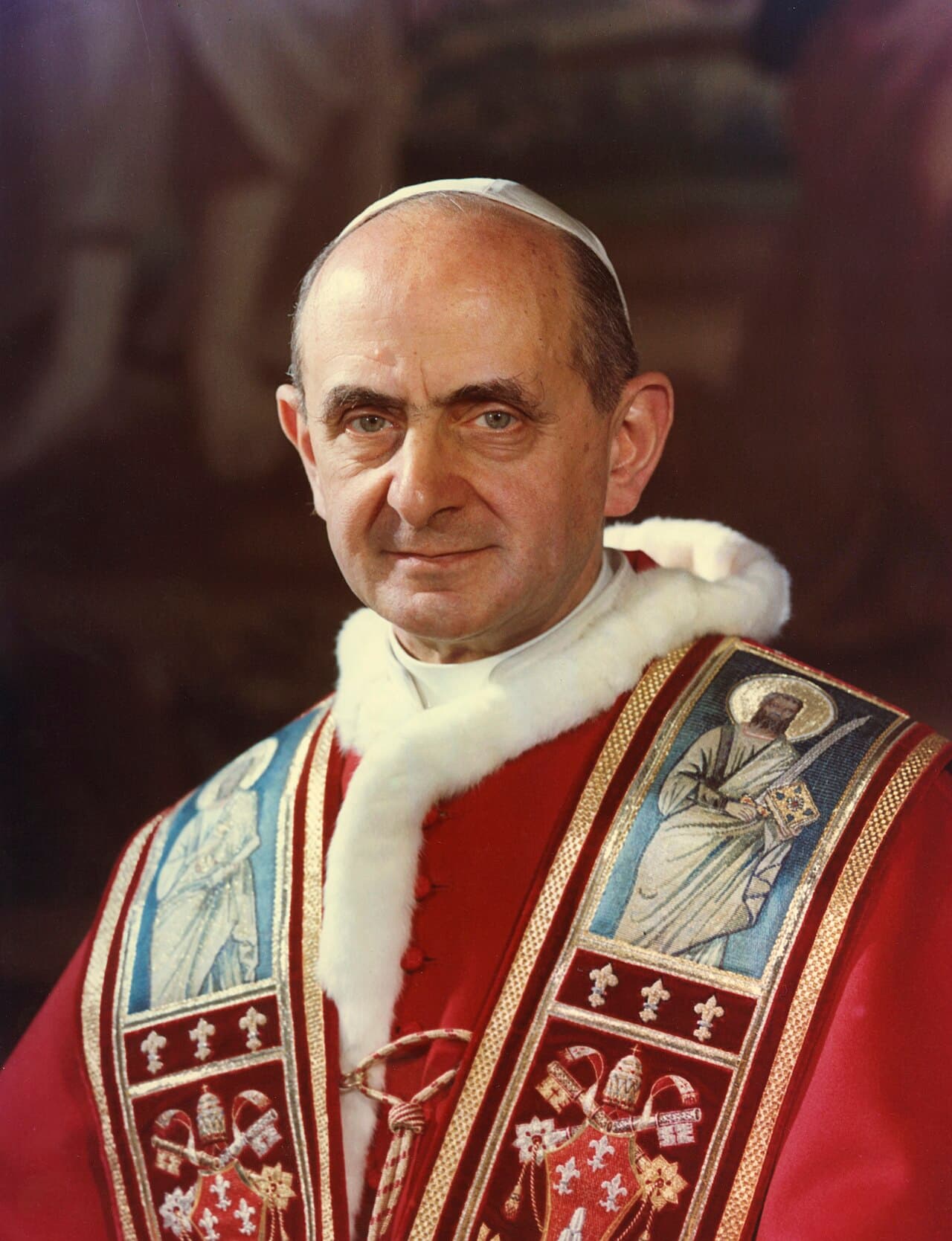 Paul VI., der Teresa 1970 zur Kirchenlehrerin erhob, Porträt von 1969