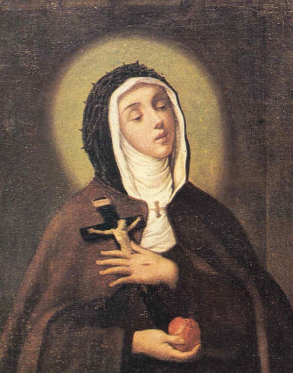 Antico ritratto di santa Veronica Giuliani in abito di clarissa cappuccina