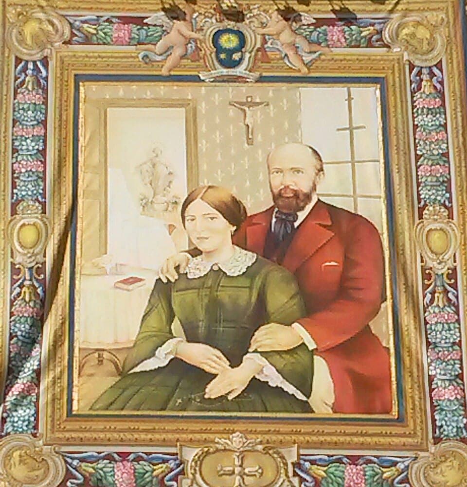 Portraits de saints Louis et Zélie Martin