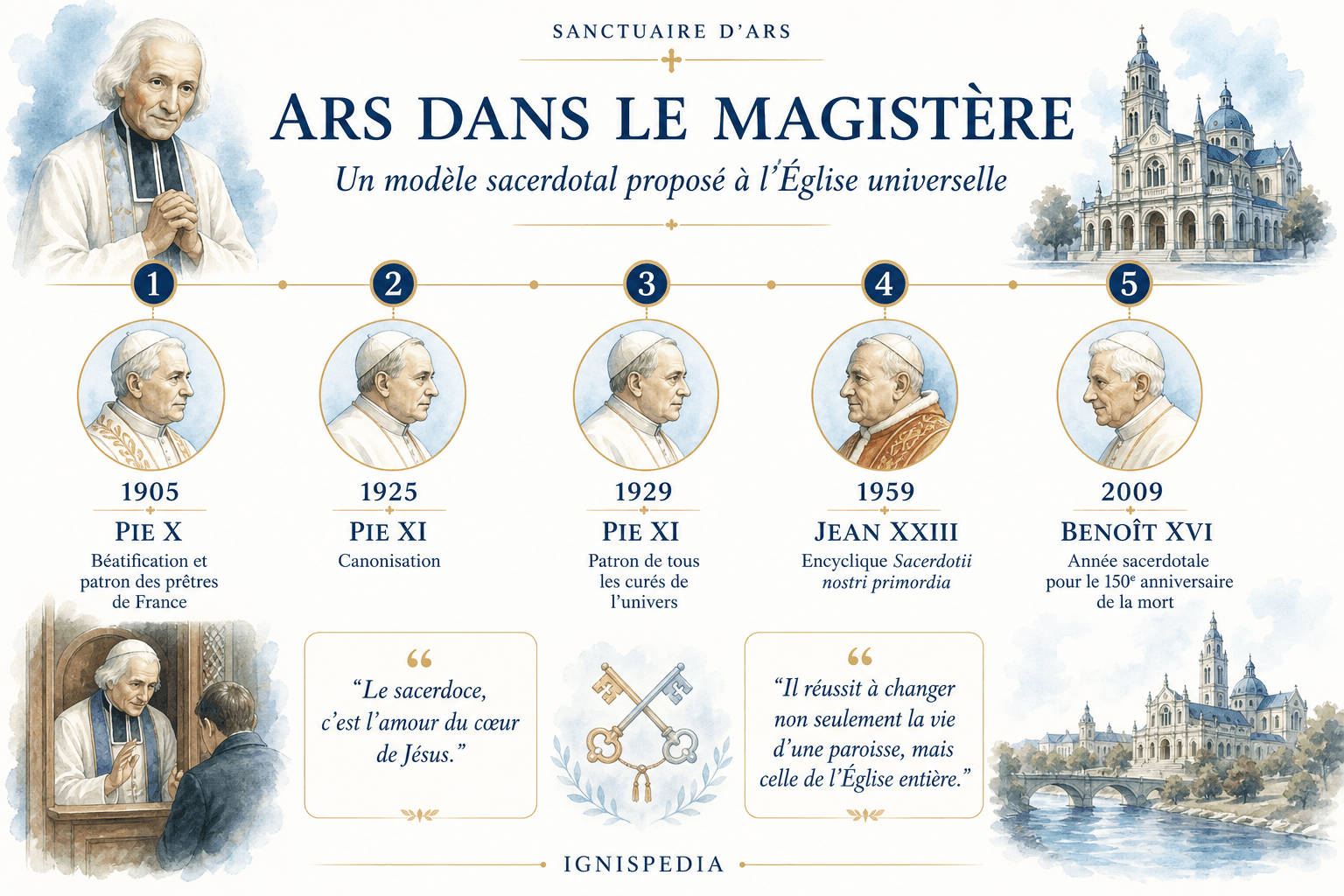 Ars in the pontifical magisterium from 1905 to 2009