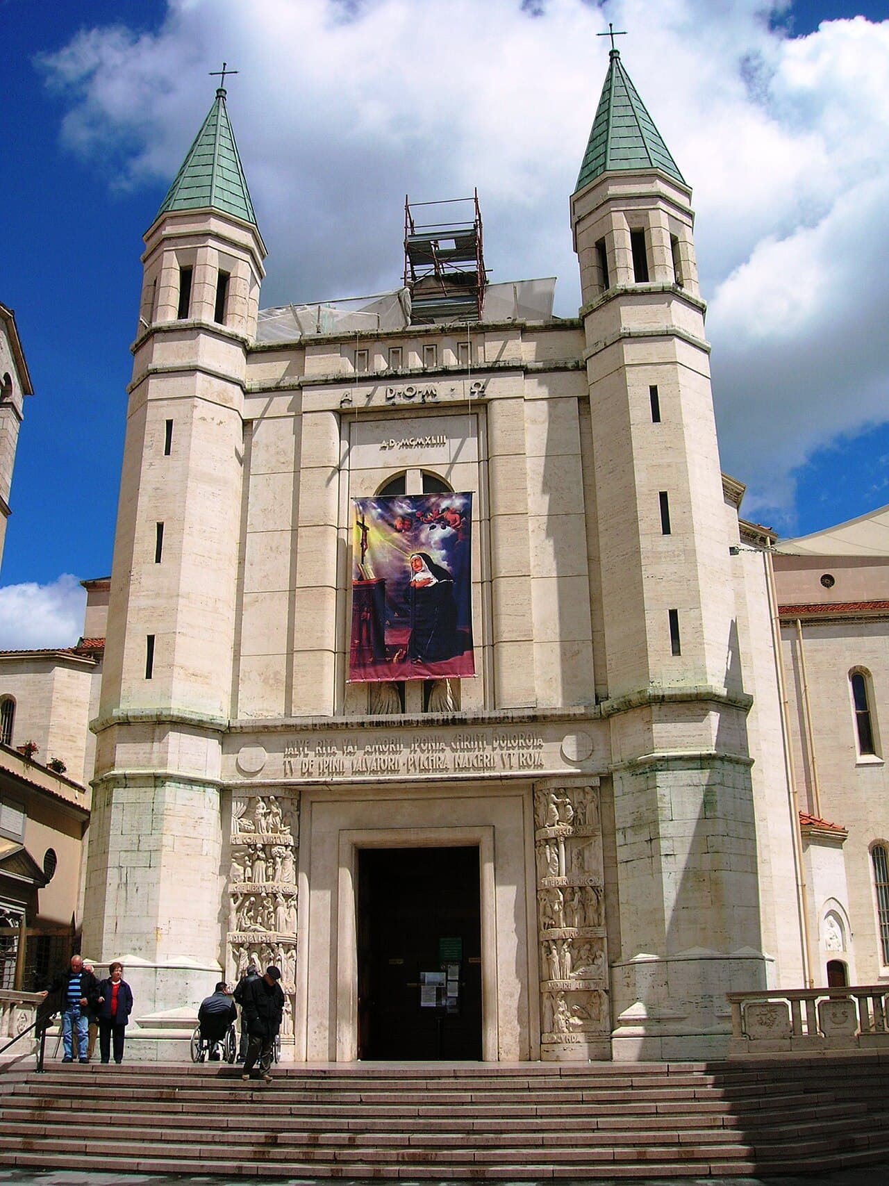 La basílica de Santa Rita en Cascia