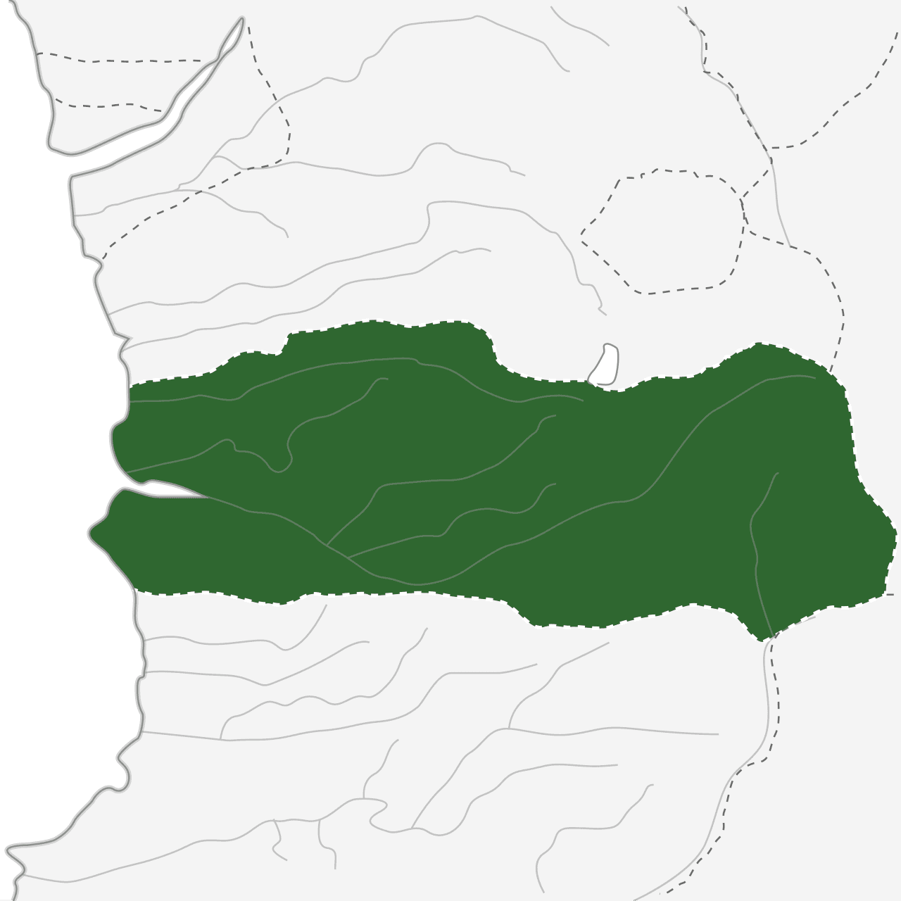 Mapa do reino do Ndongo em 1711