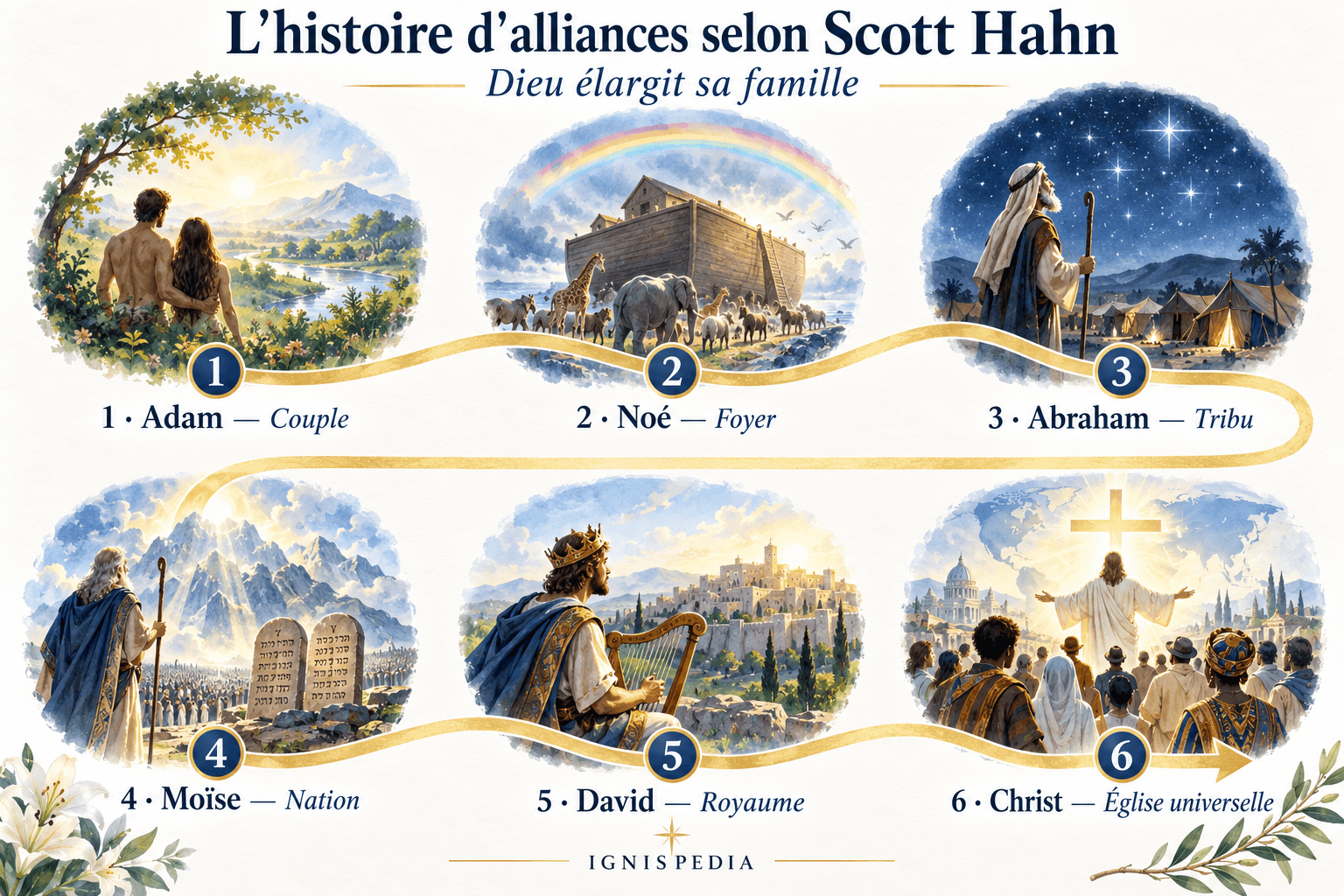 Les alliances bibliques dans la lecture de Scott Hahn, du couple à la famille universelle