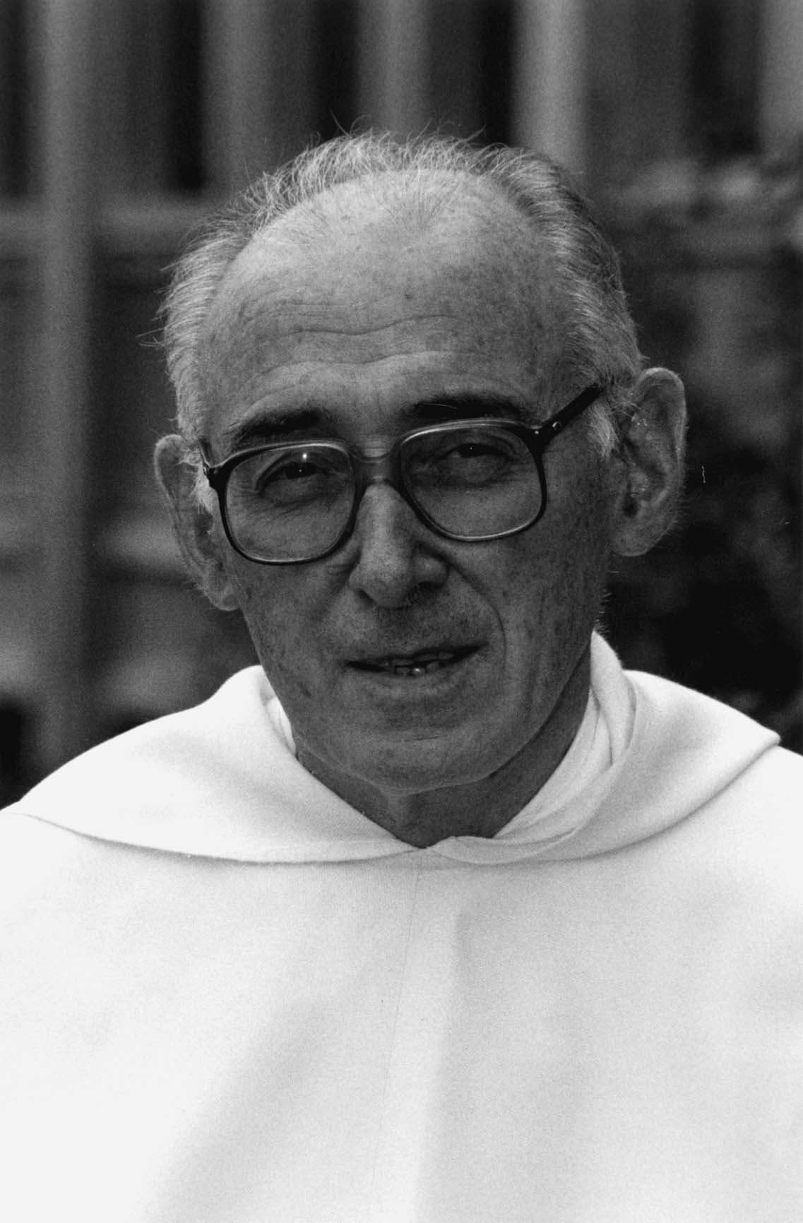 Retrato del padre Servais Pinckaers, dominico y teólogo moralista