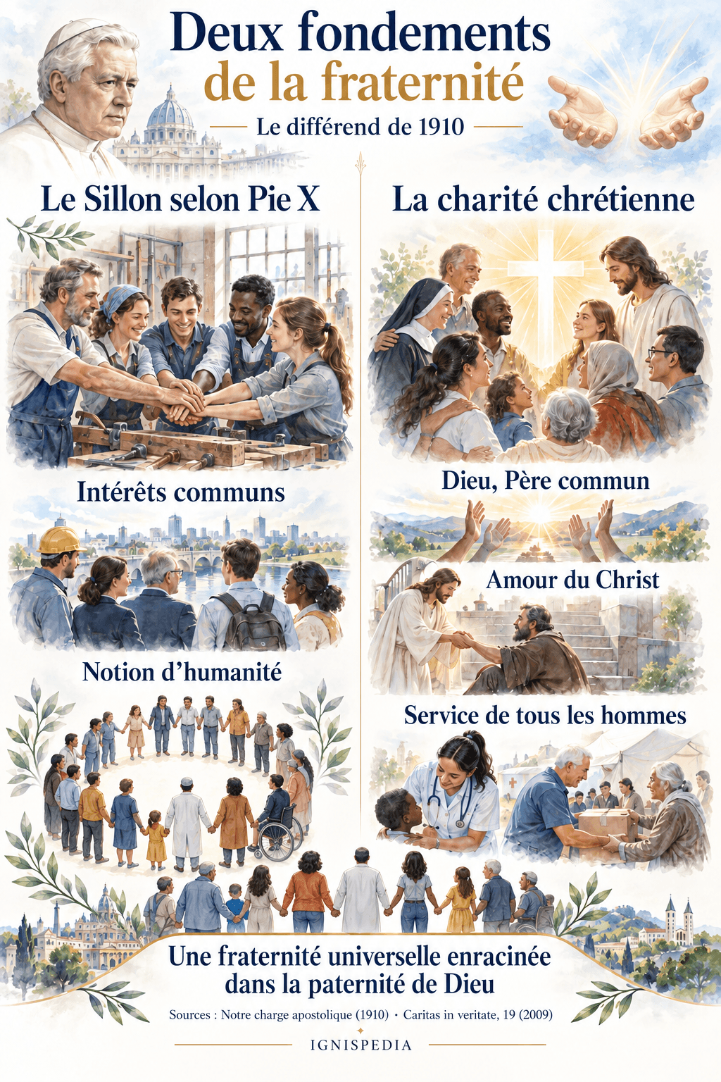 Interessi comuni e carità cristiana : i fondamenti della fraternità