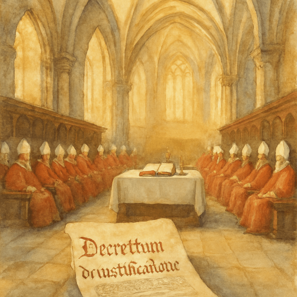 Konzil von Trient, Sessio VI über die Rechtfertigung, 13. Januar 1547