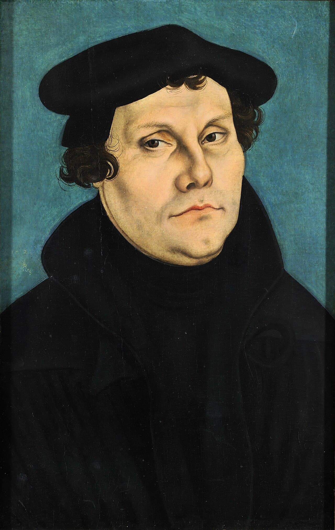 Portret Marcina Lutra pędzla Lucasa Cranacha Starszego, 1528