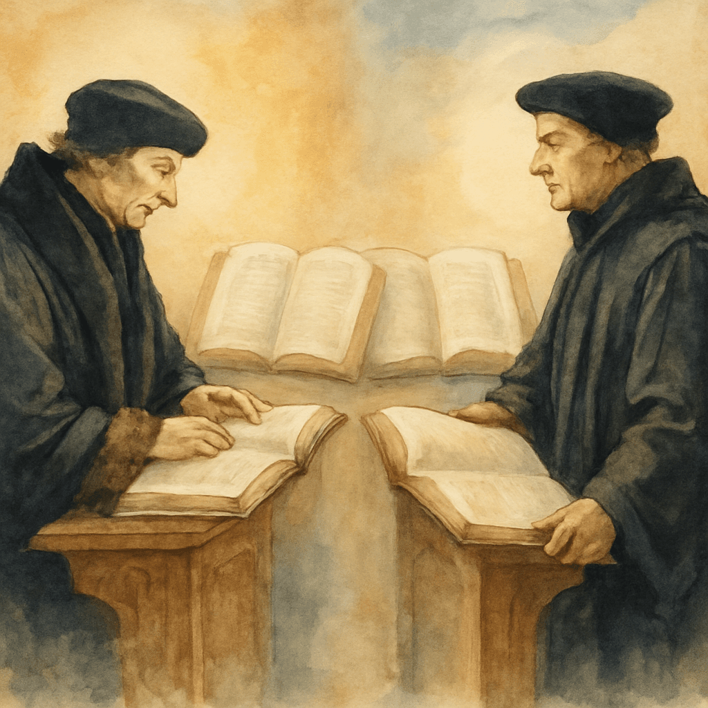 Die Debatte Erasmus-Luther über den freien Willen 1524-1525