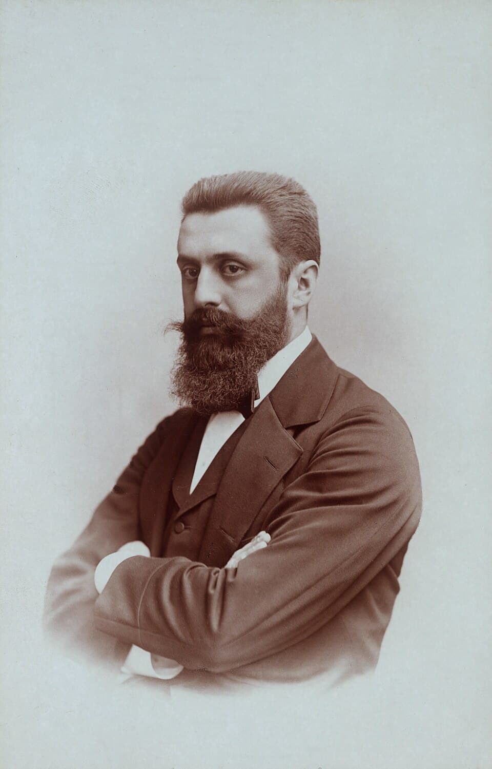 Fotografia portretowa Theodora Herzla, ok. 1897-1898