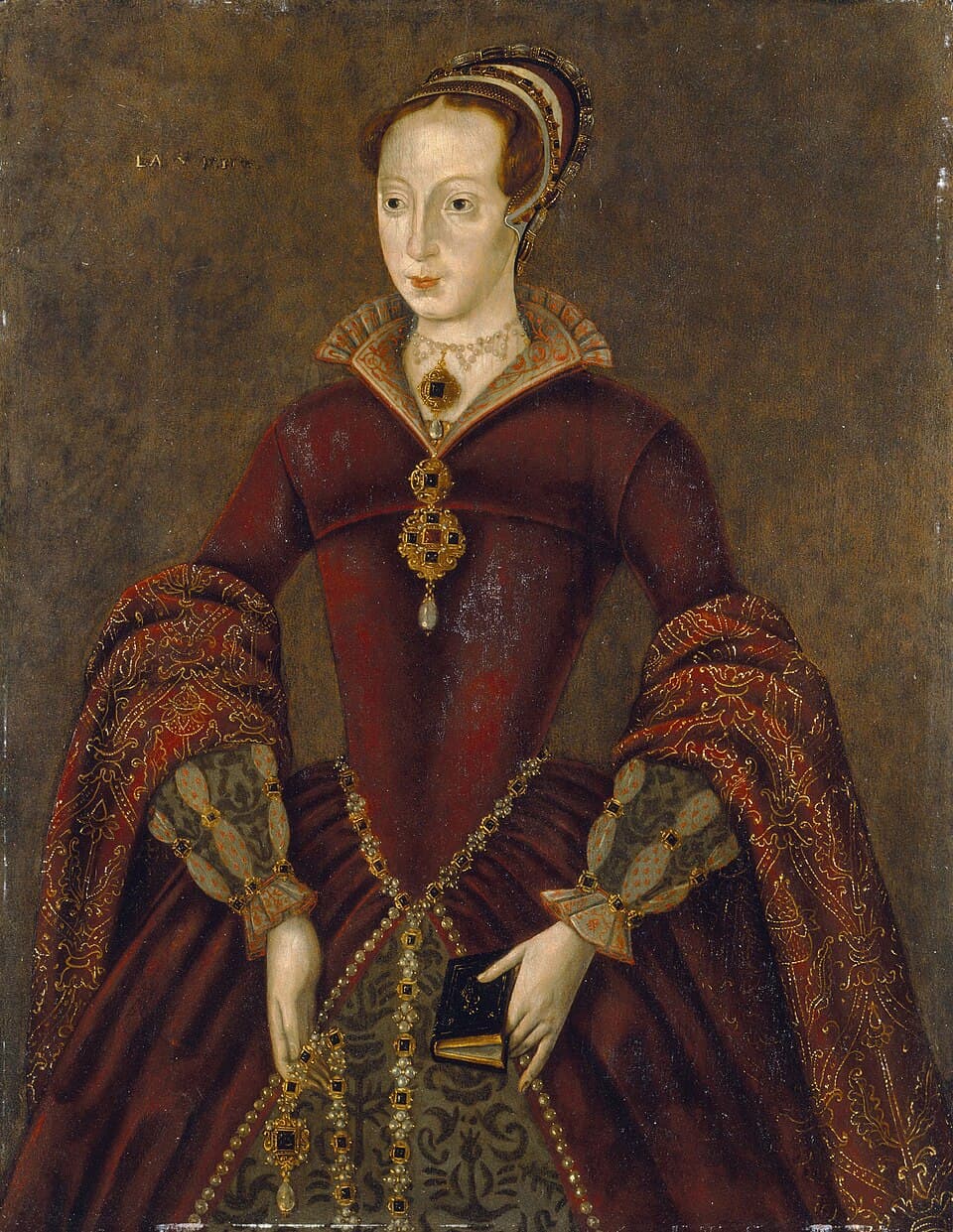 Traditional portrait of Lady Jane Grey
