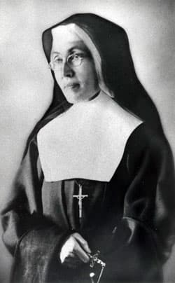 Ritratto della venerabile Délia Tétreault verso il 1905