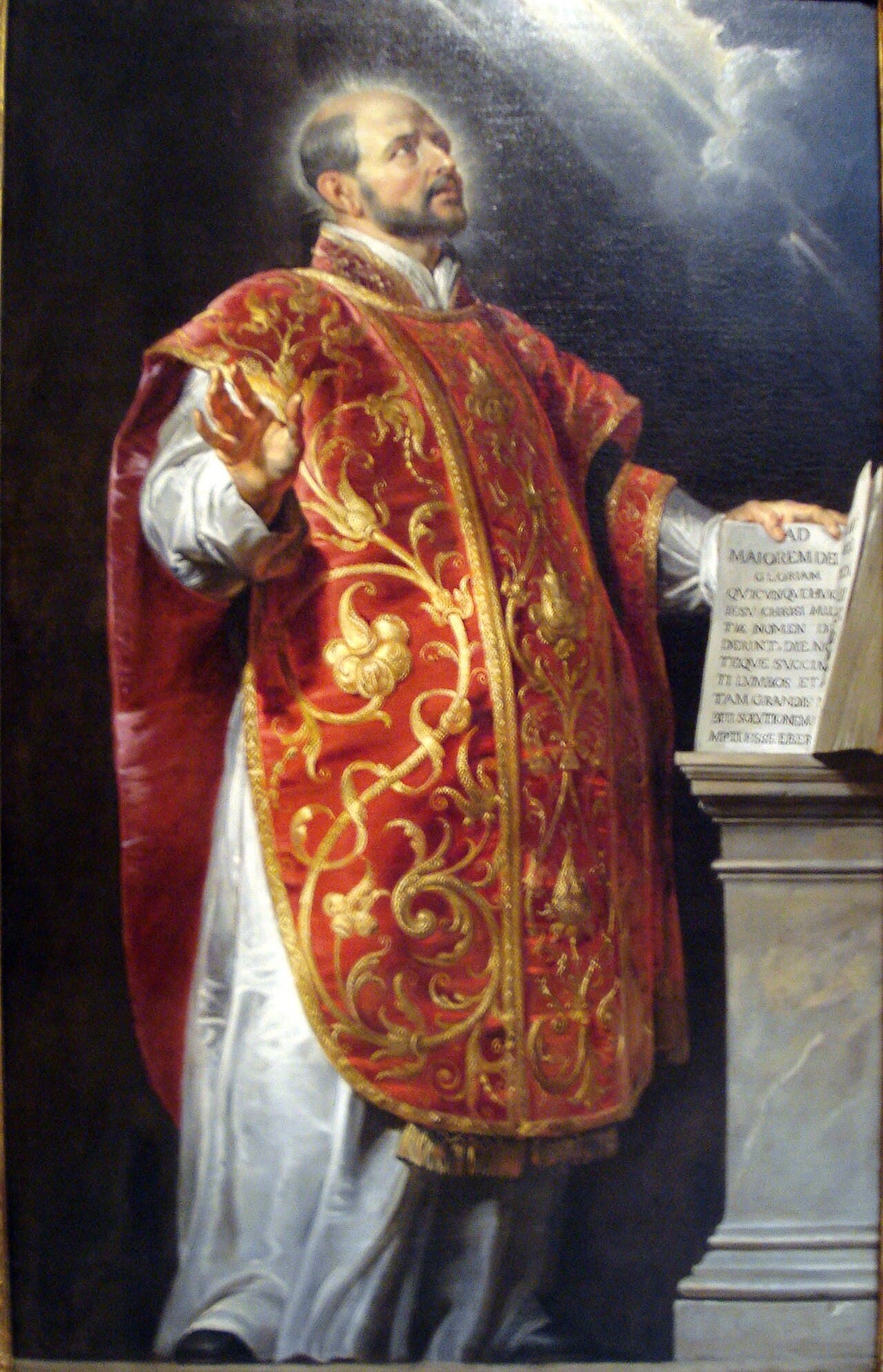 Ritratto di sant'Ignazio di Loyola, fondatore della Compagnia di Gesù