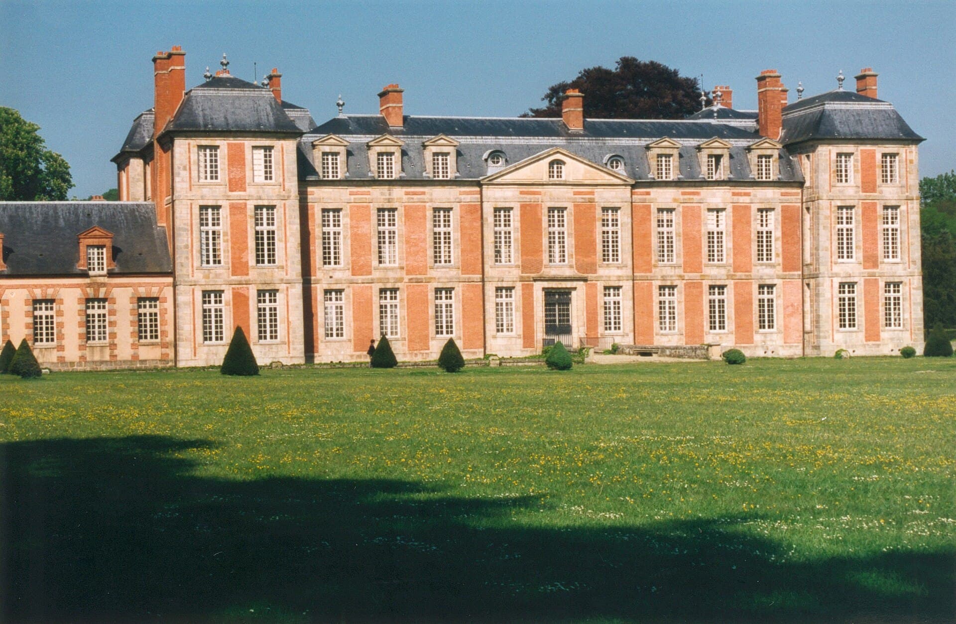 O castelo de Chamarande, em Essonne, sede do campo-escola de chefes.