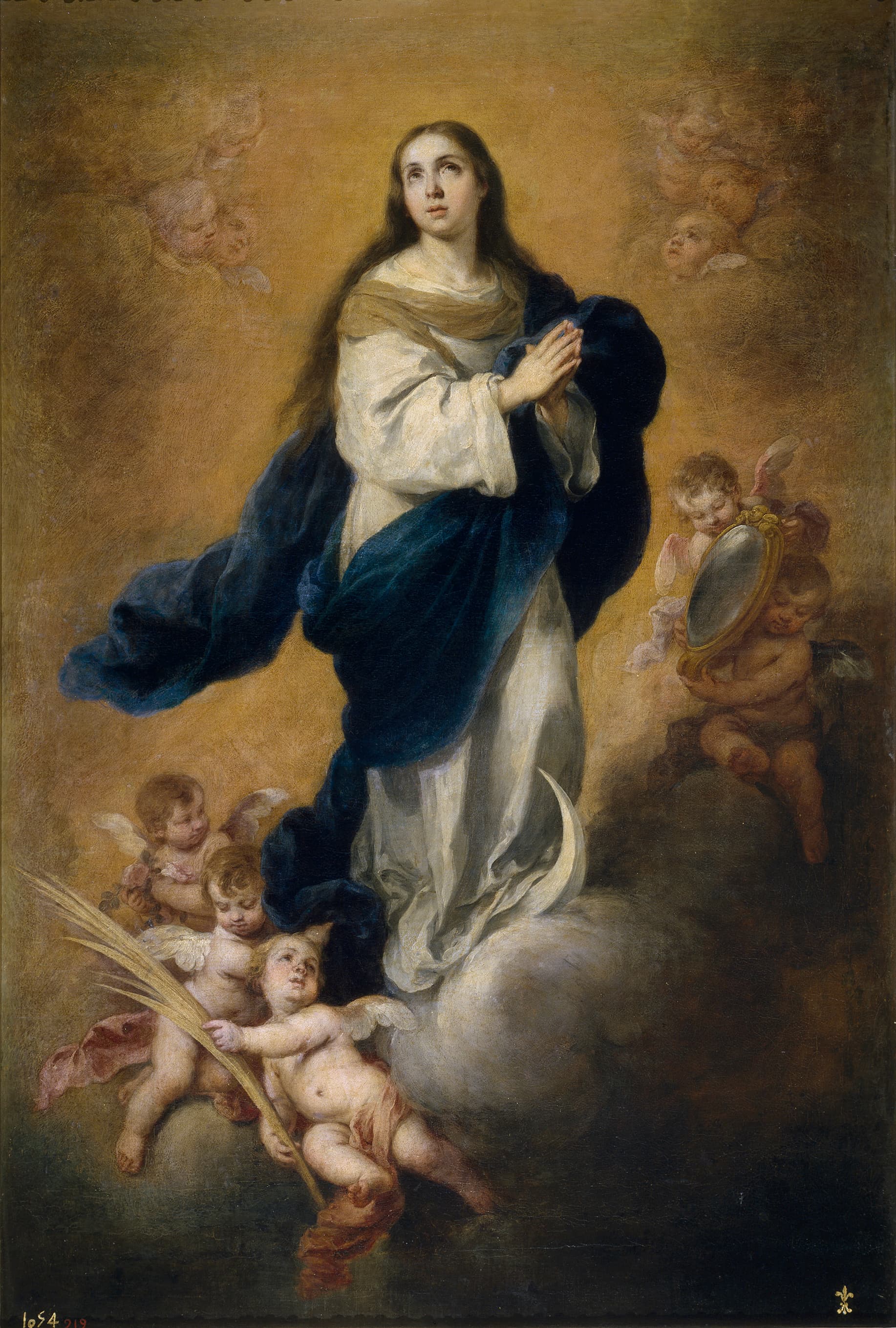 Niepokalane Poczęcie Bartolomé Estebana Murilla, 1665