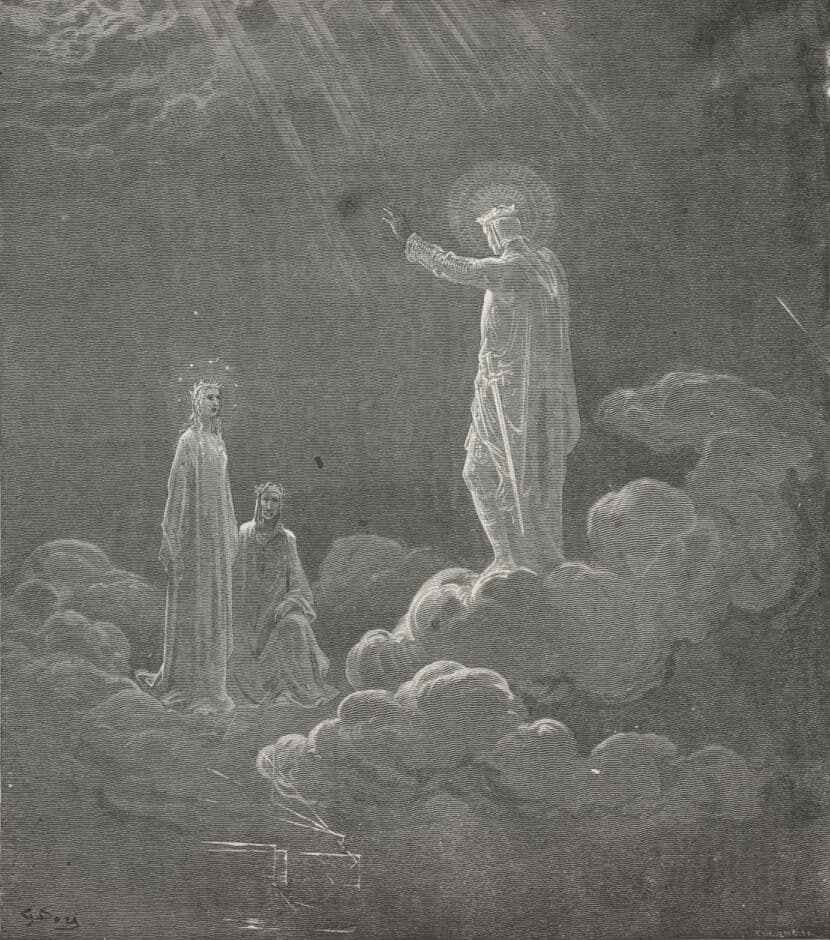 Gustave Doré, visione del Paradiso nella Divina Commedia