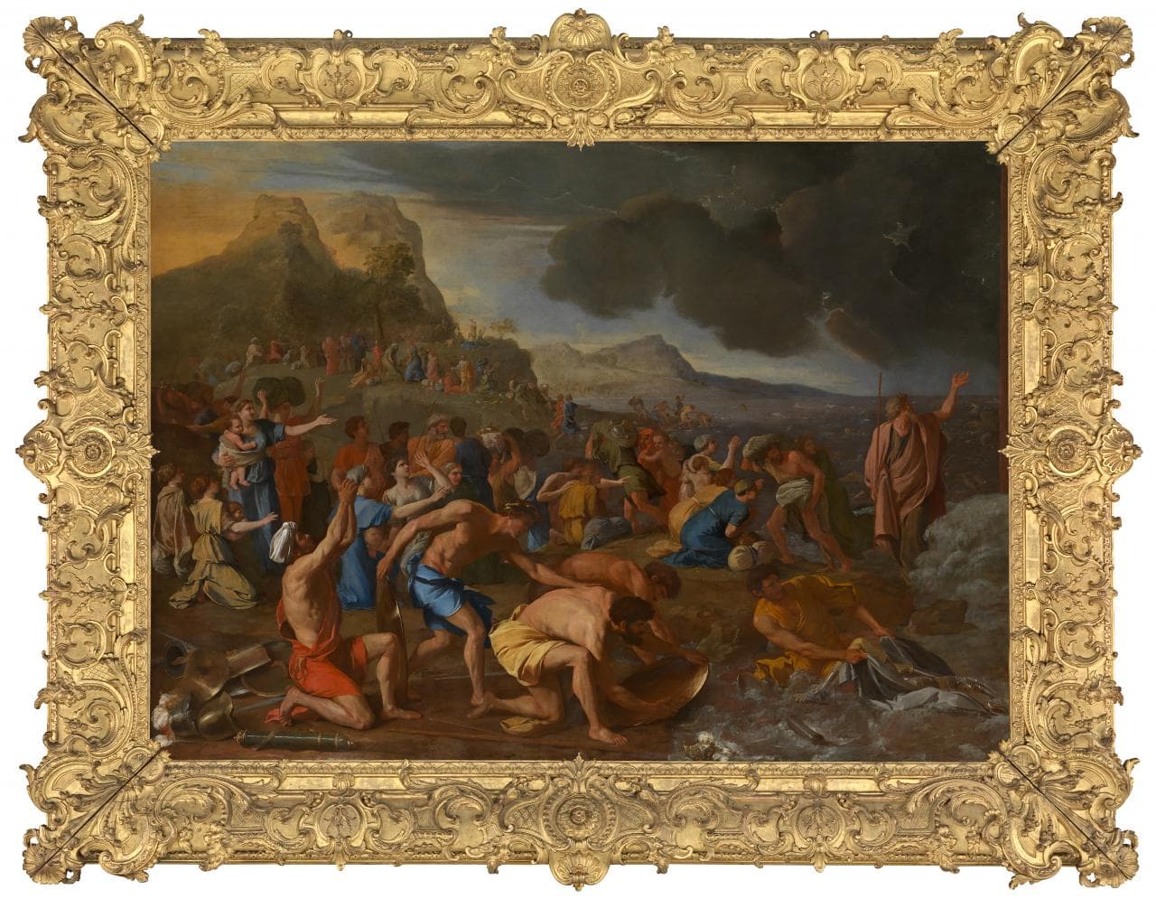 Nicolas Poussin, a passagem do mar Vermelho