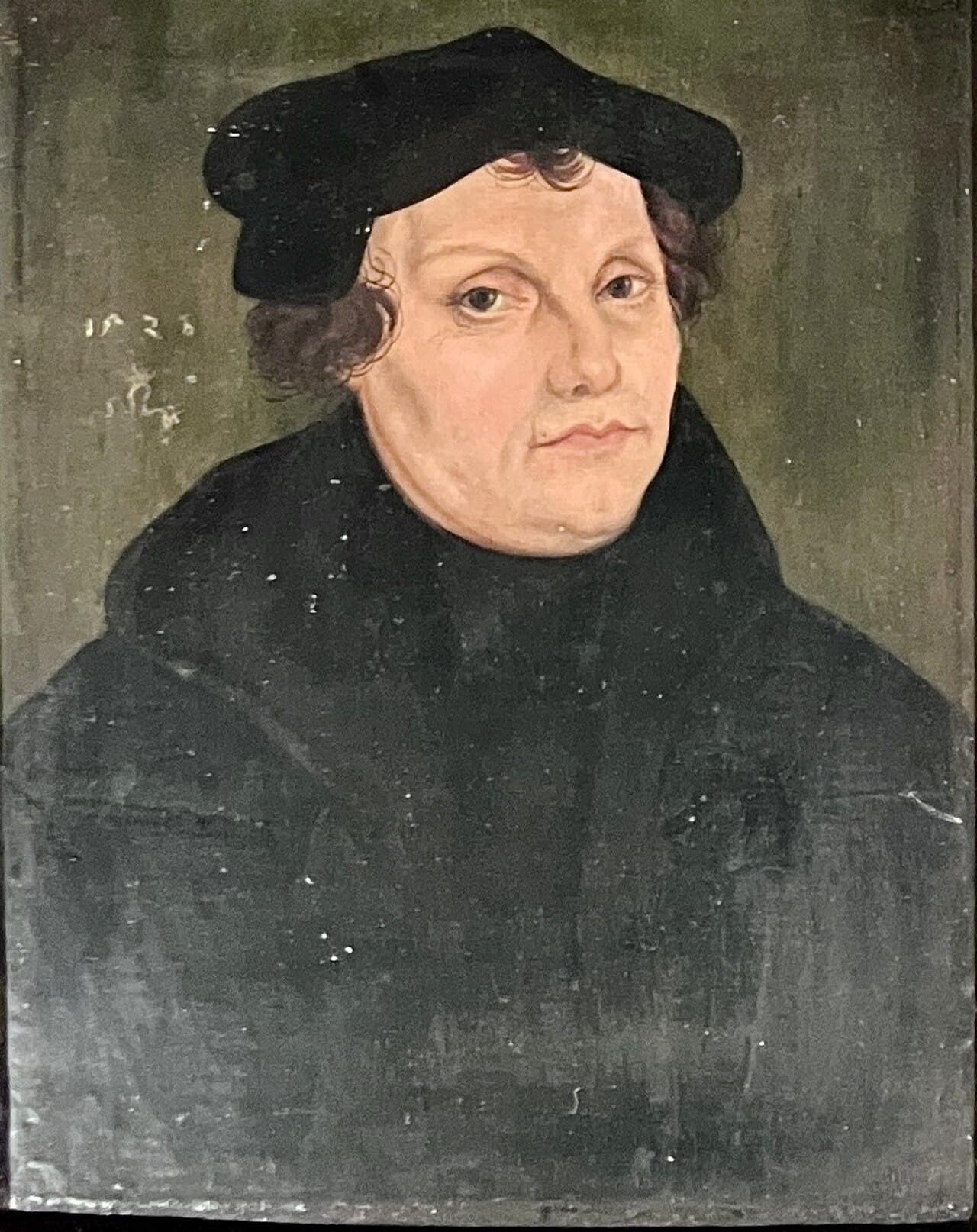 Portret Marcina Lutra pędzla Lucasa Cranacha Starszego