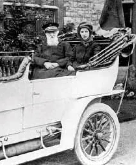 William Booth mit Catherine Bramwell-Booth um 1904.
