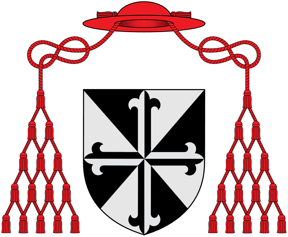 Coat of arms of Cardinal Yves Congar.