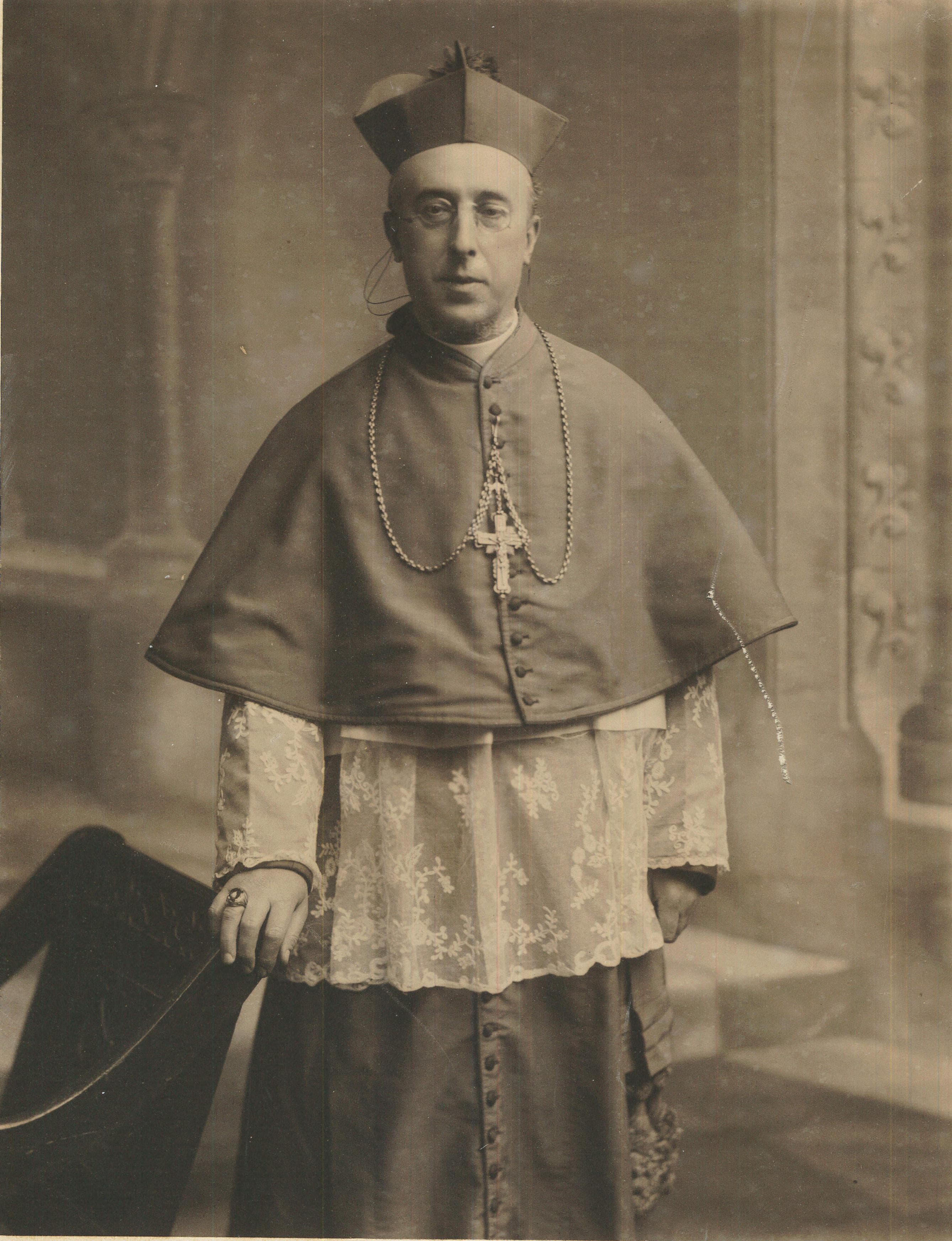 Porträt von Bischof Louis Charles Casartelli, Bischof von Salford
