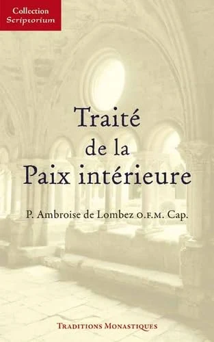 Obálka „Traité de la paix intérieure“