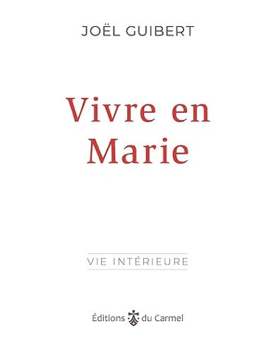 Obálka „Vivre en Marie“